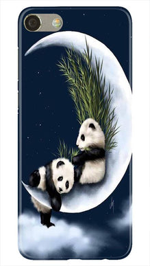 Panda Moon Mobile Back Case for Oppo F3 Plus  (Design - 318)