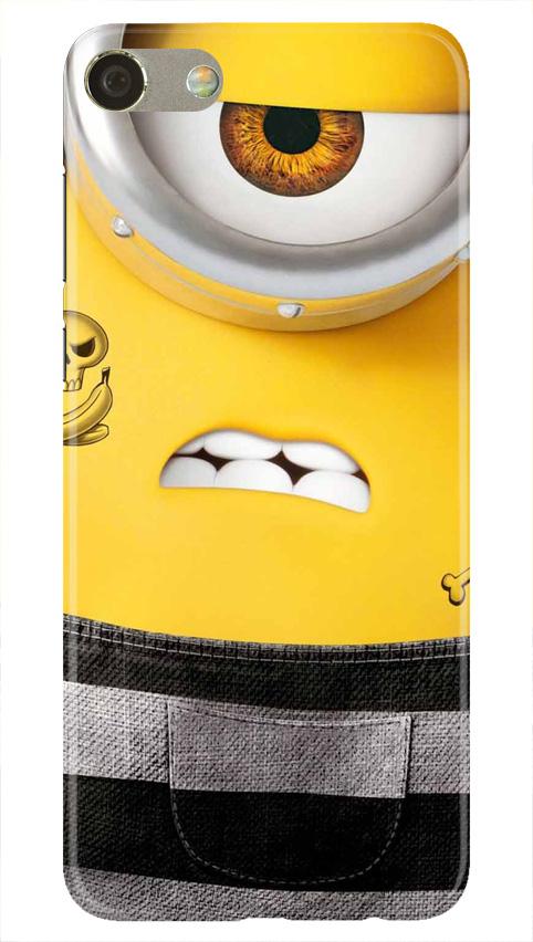 Minion Mobile Back Case for Oppo F3  (Design - 324)