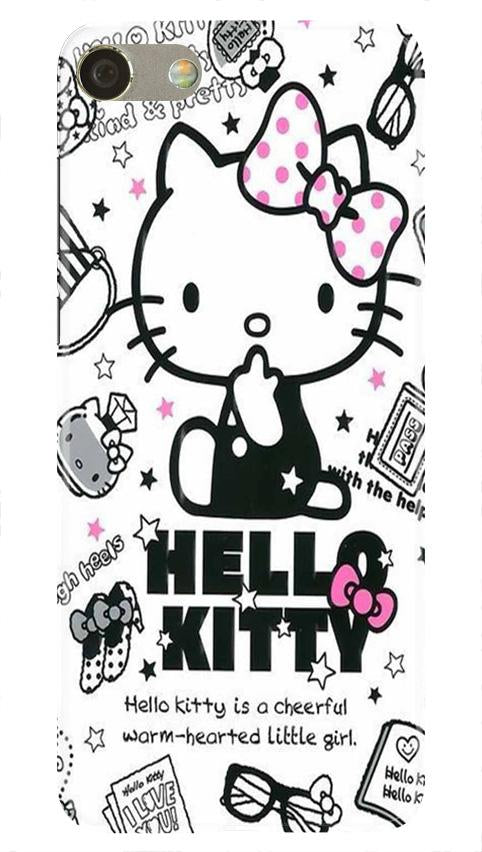 Hello Kitty Mobile Back Case for Oppo F3  (Design - 361)
