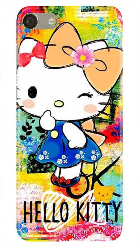 Hello Kitty Mobile Back Case for Oppo F3  (Design - 362)