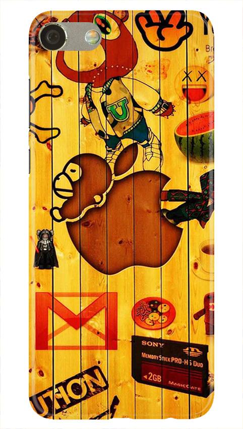Wooden Texture Mobile Back Case for Oppo F3  (Design - 367)