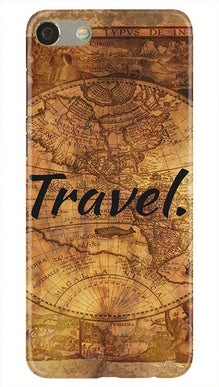 Travel Mobile Back Case for Oppo F3  (Design - 375)