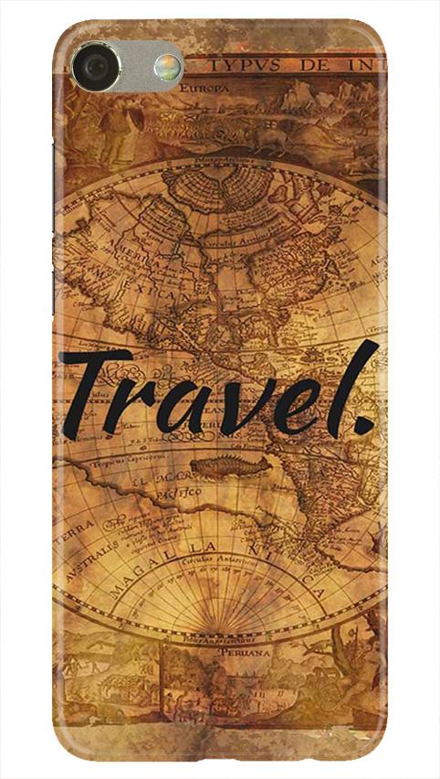Travel Mobile Back Case for Oppo F3  (Design - 375)