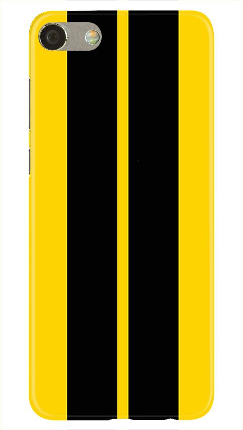 Black Yellow Pattern Mobile Back Case for Oppo F3 Plus  (Design - 377)