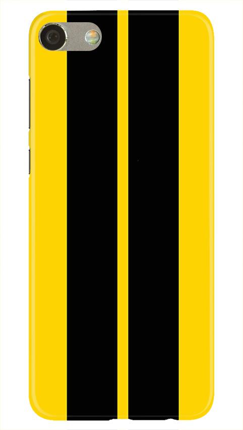 Black Yellow Pattern Mobile Back Case for Oppo F3 Plus  (Design - 377)