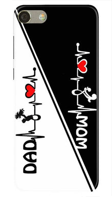 Love Mom Dad Mobile Back Case for Oppo F3  (Design - 385)