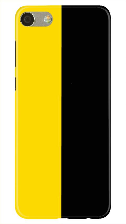 Black Yellow Pattern Mobile Back Case for Oppo F3  (Design - 397)