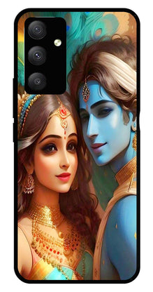 Lord Radha Krishna Metal Mobile Case for Samsung Galaxy F34 5G