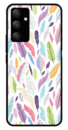 Colorful Feathers Metal Mobile Case for Samsung Galaxy F34 5G