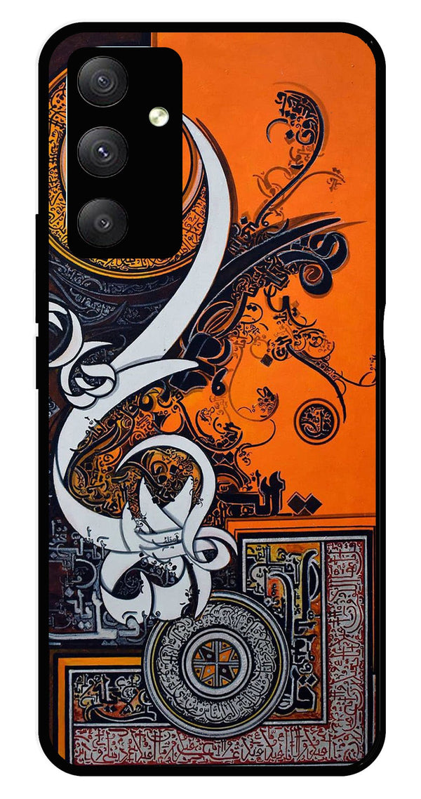 Qalander Art Metal Mobile Case for Samsung Galaxy F34 5G   (Design No -16)