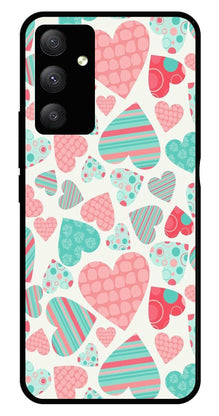 Hearts Pattern Metal Mobile Case for Samsung Galaxy F34 5G