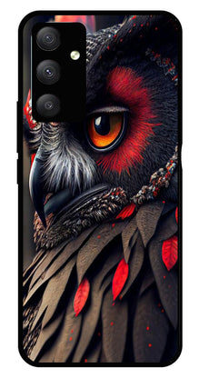 Owl Design Metal Mobile Case for Samsung Galaxy F34 5G