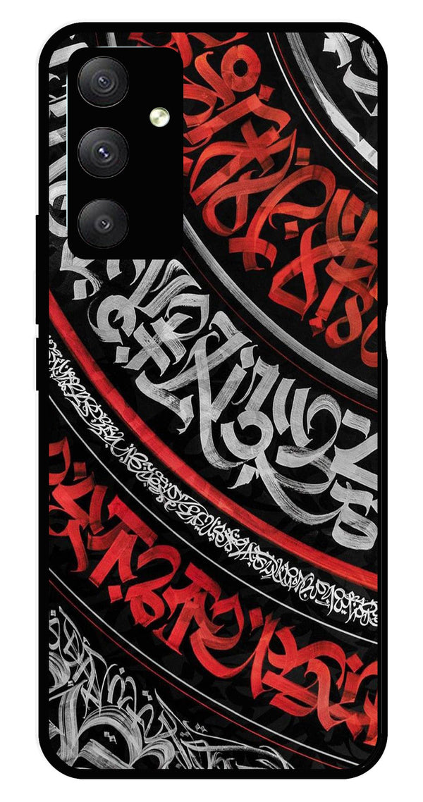 Qalander Art Metal Mobile Case for Samsung Galaxy F34 5G   (Design No -49)