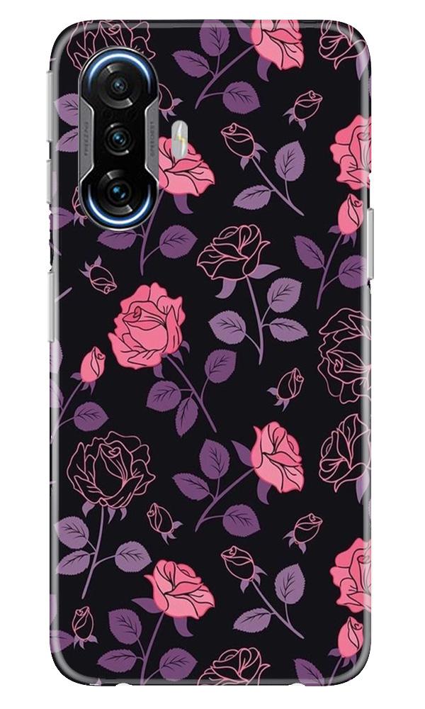 Rose Pattern Case for Poco F3 GT 5G