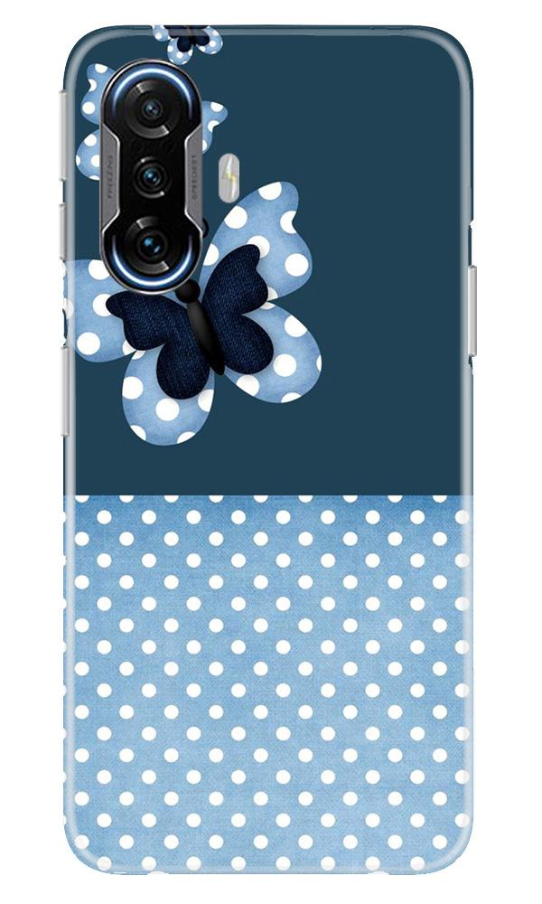 White dots Butterfly Case for Poco F3 GT 5G