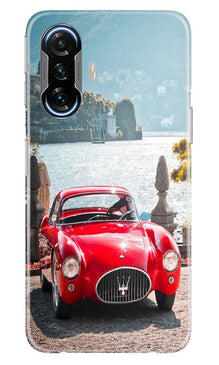 Vintage Car Mobile Back Case for Poco F3 GT 5G (Design - 51)