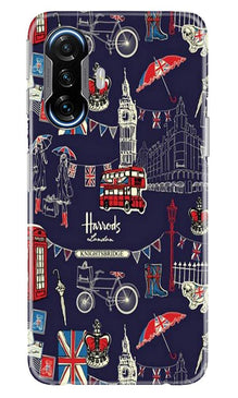 Love London Mobile Back Case for Poco F3 GT 5G (Design - 75)