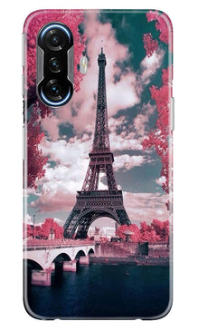 Eiffel Tower Mobile Back Case for Poco F3 GT 5G  (Design - 101)