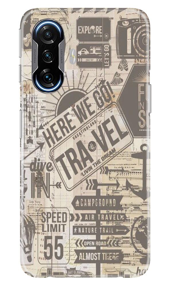 Travel Case for Poco F3 GT 5G  (Design - 104)