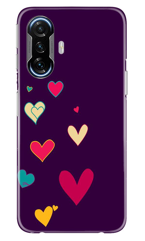 Purple Background Case for Poco F3 GT 5G  (Design - 107)