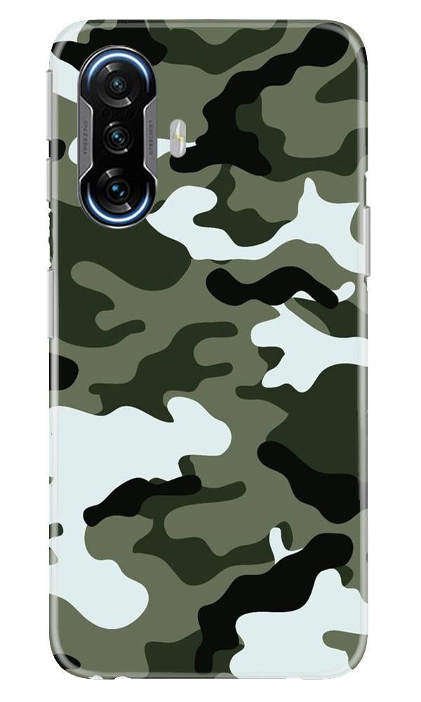 Army Camouflage Case for Poco F3 GT 5G  (Design - 108)
