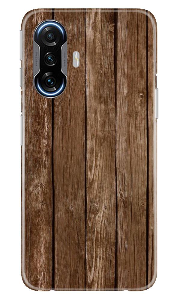 Wooden Look Case for Poco F3 GT 5G  (Design - 112)