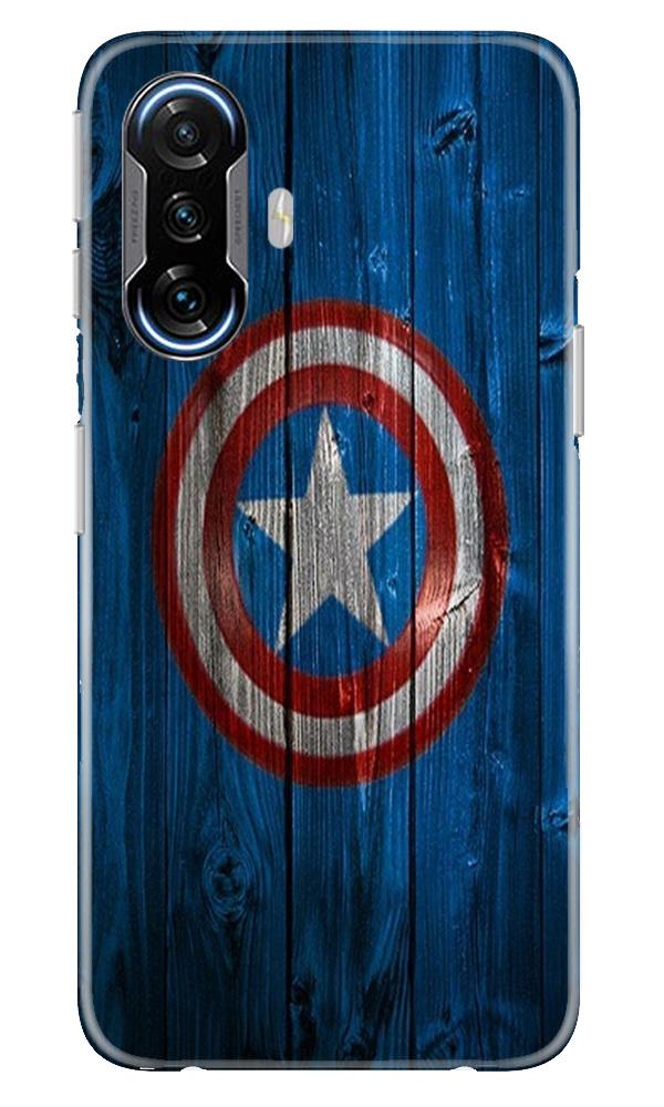 Captain America Superhero Case for Poco F3 GT 5G(Design - 118)