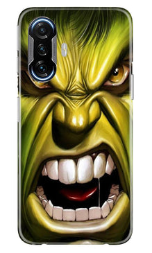Hulk Superhero Mobile Back Case for Poco F3 GT 5G  (Design - 121)