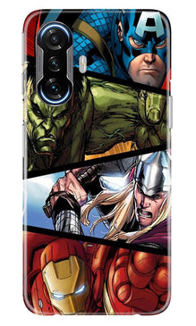 Avengers Superhero Mobile Back Case for Poco F3 GT 5G  (Design - 124)