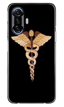 Doctor Logo Mobile Back Case for Poco F3 GT 5G  (Design - 134)