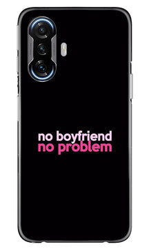 No Boyfriend No problem Mobile Back Case for Poco F3 GT 5G  (Design - 138)