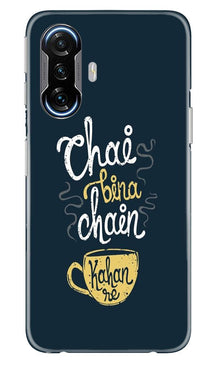 Chai Bina Chain Kahan Mobile Back Case for Poco F3 GT 5G  (Design - 144)