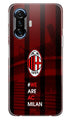 AC Milan Case for Poco F3 GT 5G  (Design - 155)