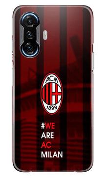 AC Milan Mobile Back Case for Poco F3 GT 5G  (Design - 155)