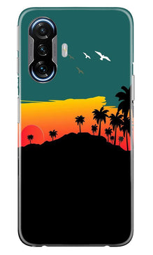 Sky Trees Mobile Back Case for Poco F3 GT 5G (Design - 191)