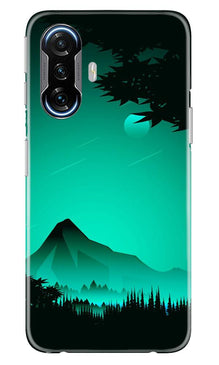 Moon Mountain Mobile Back Case for Poco F3 GT 5G (Design - 204)
