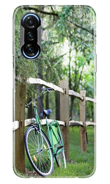 Bicycle Mobile Back Case for Poco F3 GT 5G (Design - 208)
