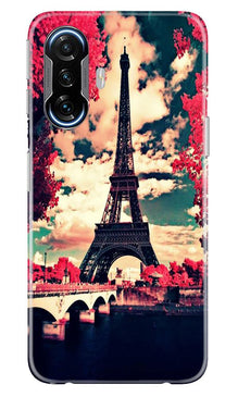 Eiffel Tower Mobile Back Case for Poco F3 GT 5G (Design - 212)