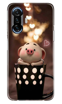 Cute Bunny Mobile Back Case for Poco F3 GT 5G (Design - 213)