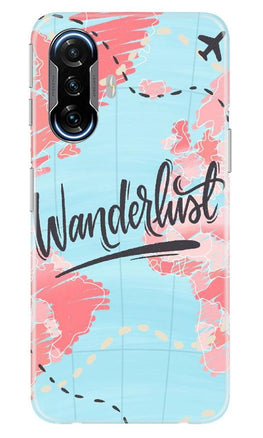 Wonderlust Travel Case for Poco F3 GT 5G (Design No. 223)