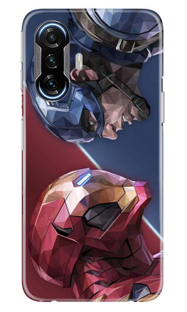 Ironman Captain America Case for Poco F3 GT 5G (Design No. 245)