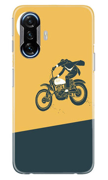 Bike Lovers Mobile Back Case for Poco F3 GT 5G (Design - 256)