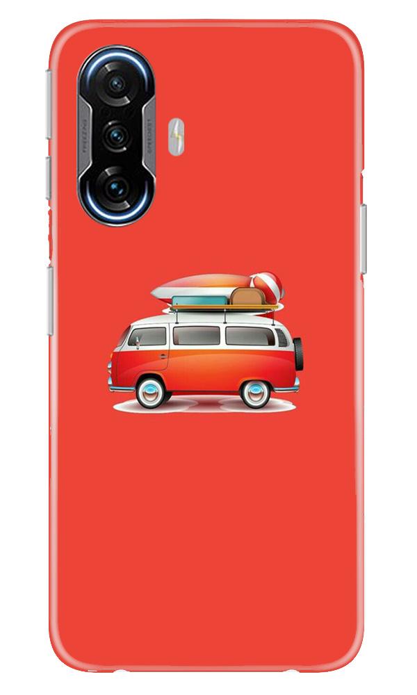 Travel Bus Case for Poco F3 GT 5G (Design No. 258)