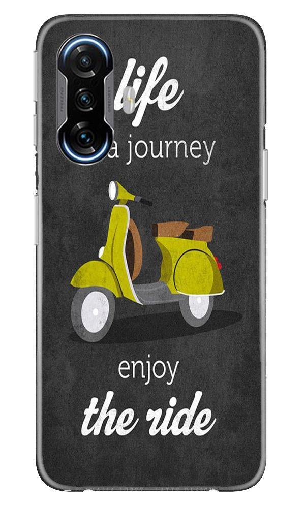 Life is a Journey Case for Poco F3 GT 5G (Design No. 261)