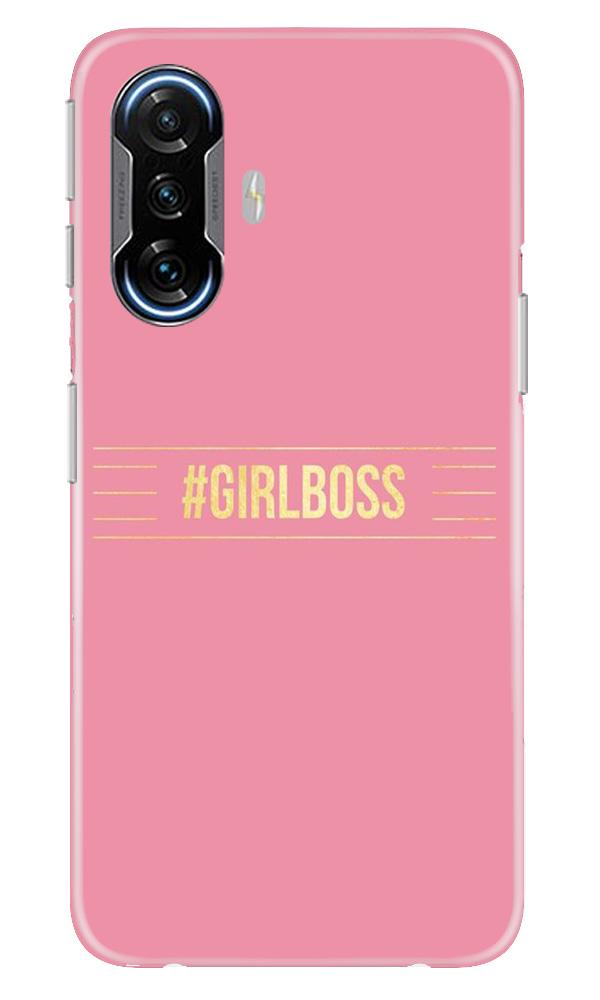 Girl Boss Pink Case for Poco F3 GT 5G (Design No. 263)