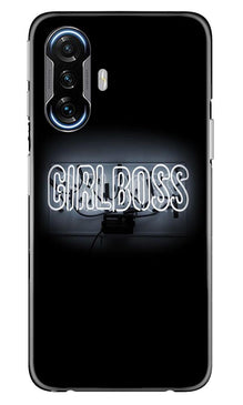 Girl Boss Black Mobile Back Case for Poco F3 GT 5G (Design - 268)