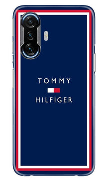 Tommy Hilfiger Mobile Back Case for Poco F3 GT 5G (Design - 275)
