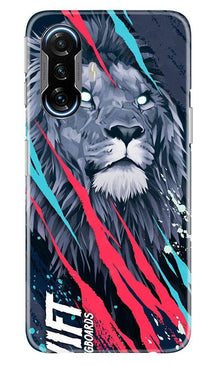 Lion Mobile Back Case for Poco F3 GT 5G (Design - 278)