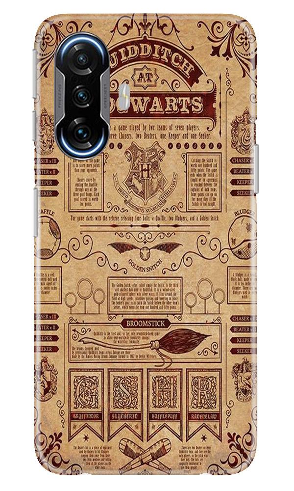Hogwarts Mobile Back Case for Poco F3 GT 5G (Design - 304)