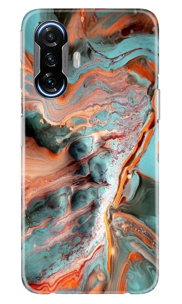 Marble Texture Mobile Back Case for Poco F3 GT 5G (Design - 309)